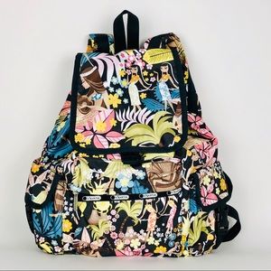 LeSportSac NWOT Hawaiian Wahine Hula Backpack